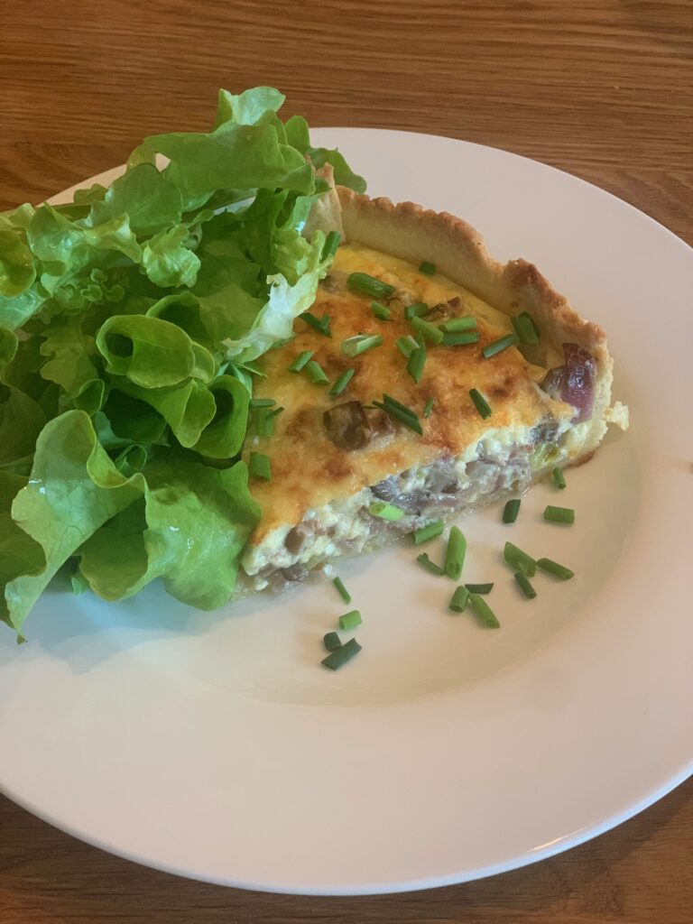 Frühlings-Quiche mit Spinat und Fetakäse | Fanny Fresh Salzburg